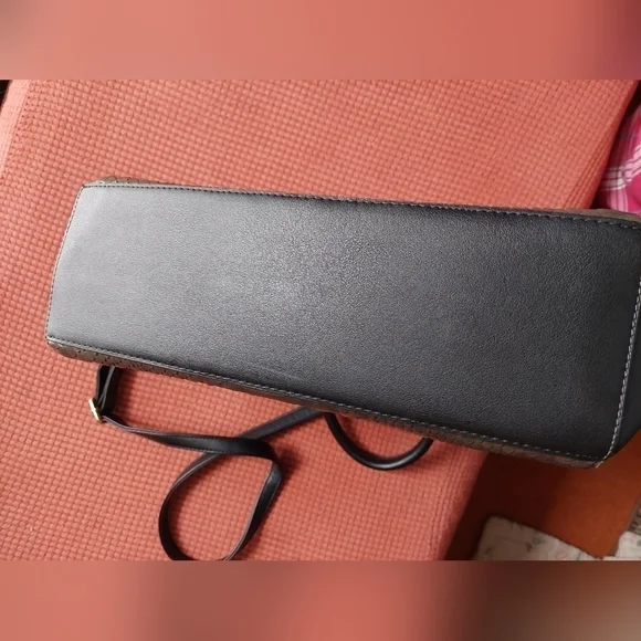 Taupe Large Formed Shell Bag - Picture 11 of 16